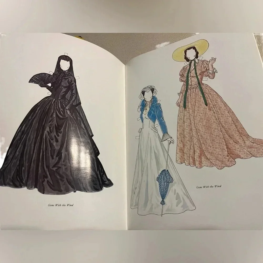 Tom Tierney Vivien Leigh Paper Dolls in Full Color Book